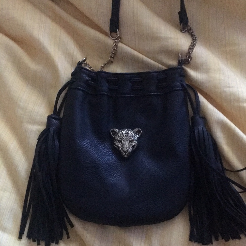 Black crossbody bag